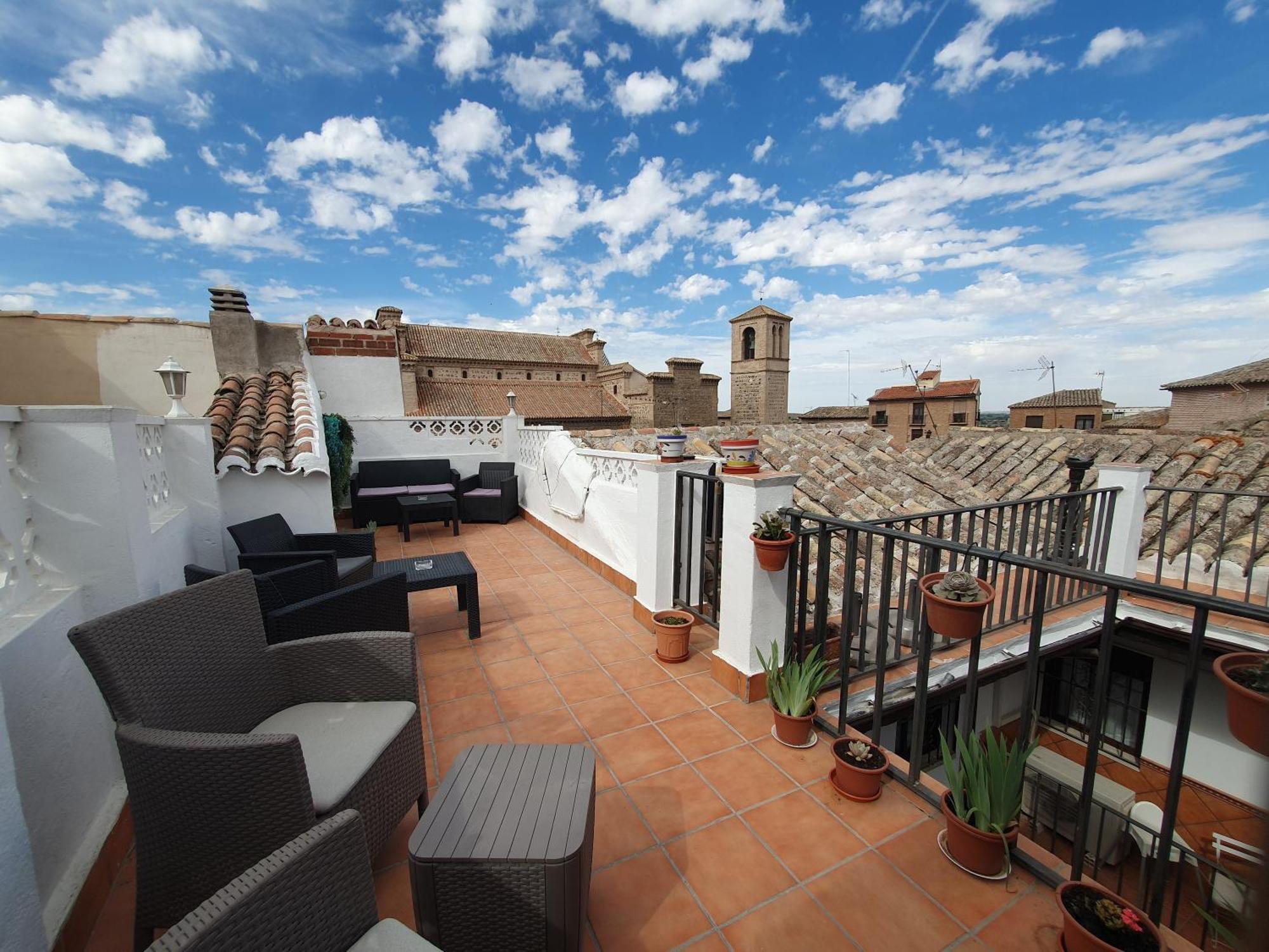 Toledorooms Estrella Con Azotea En El Casco Apartament Toledo